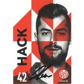 Autogramm Fussball | FSV Mainz 05 | 2019 | Alexander HACK
