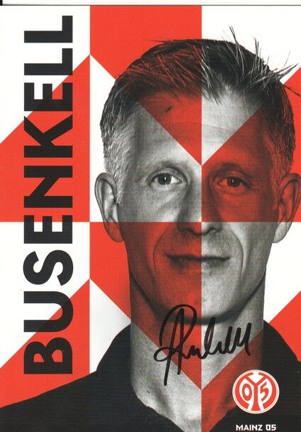 Autogramm Fussball | FSV Mainz 05 | 2019 | Axel BUSENKELL