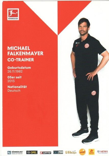 Autogramm Fussball | FSV Mainz 05 | 2019 | Michael FALKENMAYER
