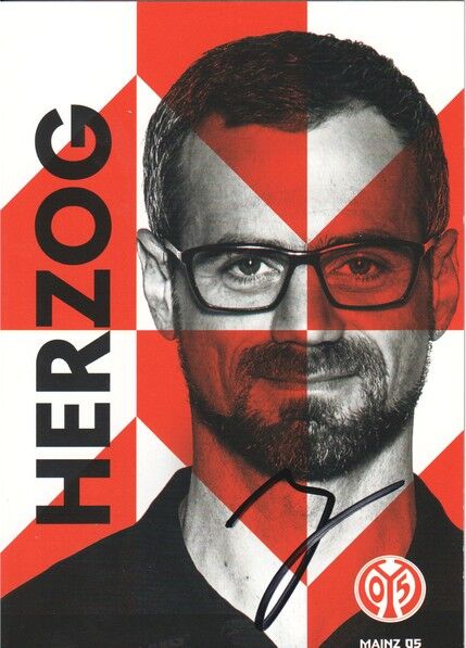 Autogramm Fussball | FSV Mainz 05 | 2019 | Sven HERZOG