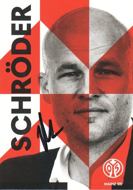 Autogramm Fussball | FSV Mainz 05 | 2019 | Rouven SCHRÖDER