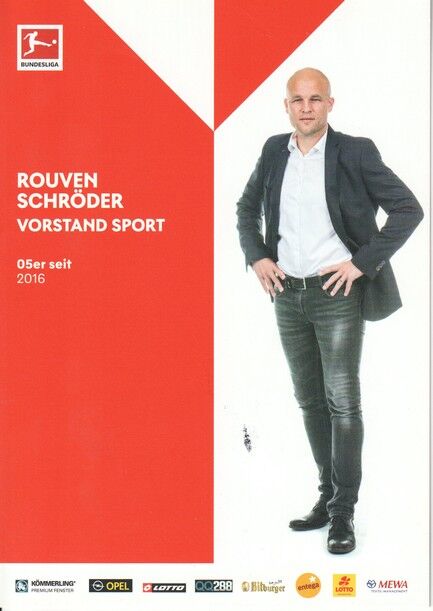 Autogramm Fussball | FSV Mainz 05 | 2019 | Rouven SCHRÖDER