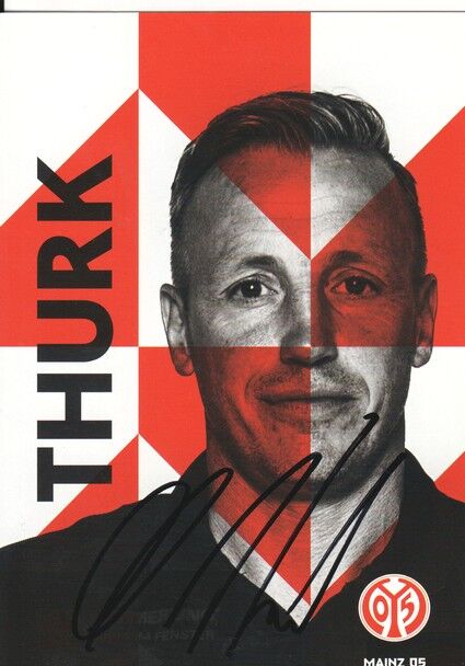 Autogramm Fussball | FSV Mainz 05 | 2019 | Michael THURK