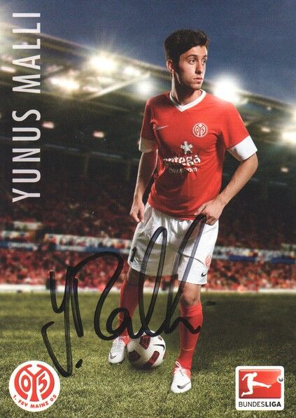 Autogramm Fussball | FSV Mainz 05 | 2012 | Yunus MALLI