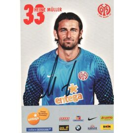 Autogramm Fussball | FSV Mainz 05 | 2010 | Heinz MÜLLER