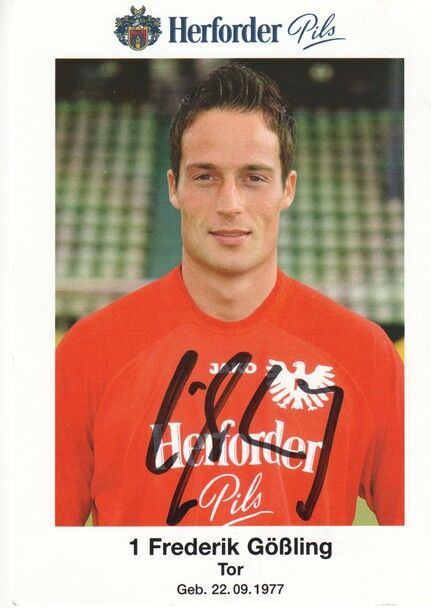 Autogramm Fussball | Preussen Münster | 2004 | Frederik GÖSSLING