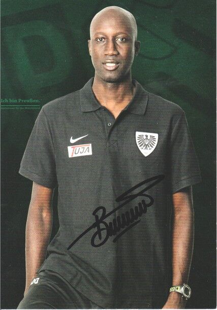 Autogramm Fussball | Preussen Münster | 2015 | Babacar N´DIAYE