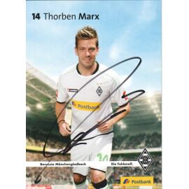 Autogramm Fussball | Borussia Mönchengladbach | 2012 | Thorben MARX