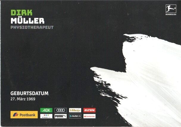 Autogramm Fussball | Borussia Mönchengladbach | 2018 | Dirk MÜLLER