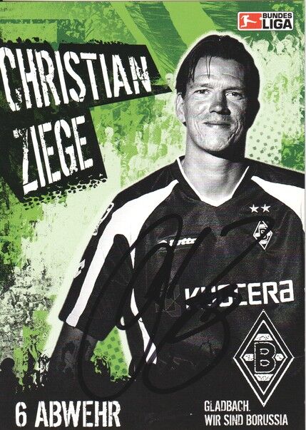 Autogramm Fussball | Borussia Mönchengladbach | 2005 | Christian ZIEGE