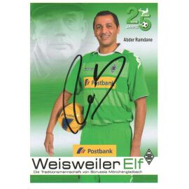 Autogramm Fussball | Borussia Mönchengladbach | 2016 TM | Abder RAMDANE