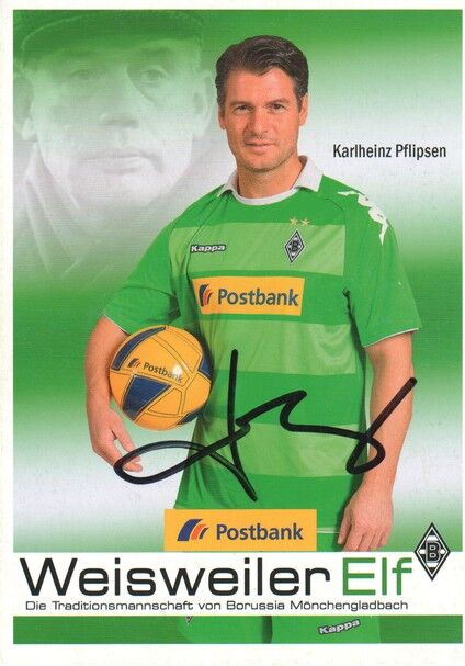 Autogramm Fussball | Borussia Mönchengladbach | 2010er Weisweiler | Karlheinz PFLIPSEN
