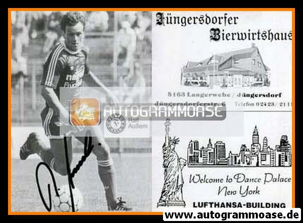 Autogramm Fussball | Fortuna Köln | 1987 | Ralf AUSSEM