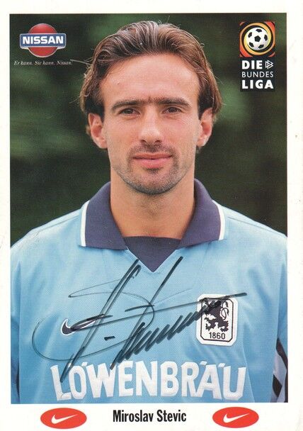 Autogramm Fussball | TSV 1860 München | 1997 | Miroslav STEVIC