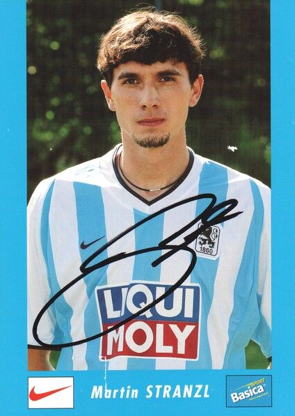 Autogramm Fussball | TSV 1860 München | 2002 | Martin STRANZL