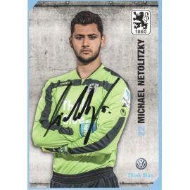 Autogramm Fussball | TSV 1860 München | 2014 | Michael NETOLITZKY