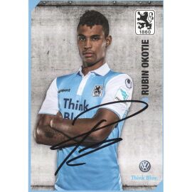 Autogramm Fussball | TSV 1860 München | 2014 | Rubin OKOTIE