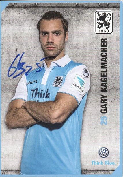 Autogramm Fussball | TSV 1860 München | 2014 | Gary KAGELMACHER