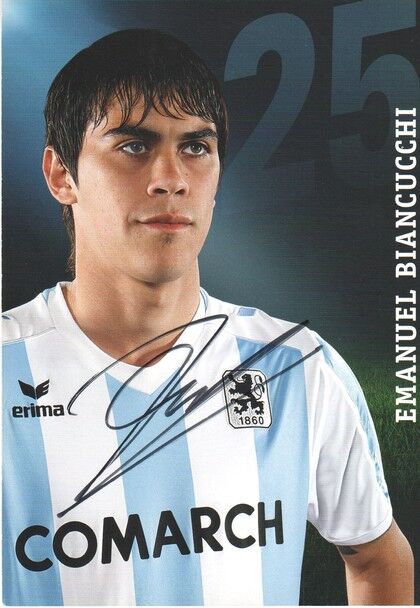 Autogramm Fussball | TSV 1860 München | 2010 | Emanuel BIANCUCCHI