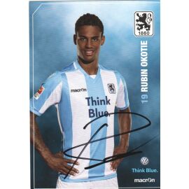 Autogramm Fussball | TSV 1860 München | 2015 | Rubin OKOTIE