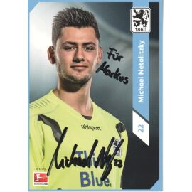 Autogramm Fussball | TSV 1860 München | 2013 | Michael NETOLITZKY