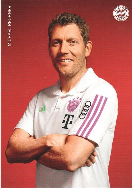 Autogramm Fussball | FC Bayern München | 2023 Druck | Michael RECHNER