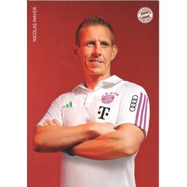 Autogramm Fussball | FC Bayern München | 2023 Druck | Nicolas MAYER