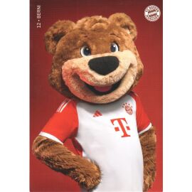 Autogramm Fussball | FC Bayern München | 2023 Druck | BERNI (Maskottchen)