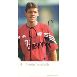 Autogramm Fussball | FC Bayern München | 2003 | Martin DEMICHELIS