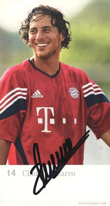 Autogramm Fussball | FC Bayern München | 2013 | Claudio PIZARRO