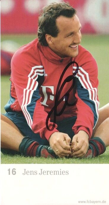 Autogramm Fussball | FC Bayern München | 2003 | Jens JEREMIES