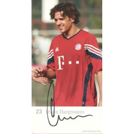 Autogramm Fussball | FC Bayern München | 2003 | Owen HARGREAVES