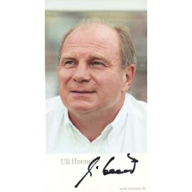 Autogramm Fussball | FC Bayern München | 2003 | Uli HOENESS
