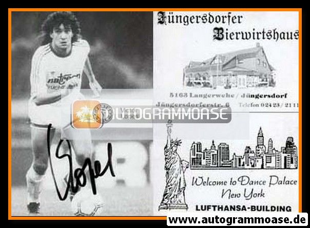 Autogramm Fussball | Fortuna Köln | 1987 | Victor LOPES