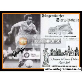 Autogramm Fussball | Fortuna Köln | 1987 | Jürgen NIGGEMANN