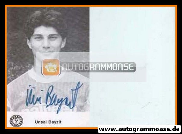 Autogramm Fussball | Fortuna Köln | 1990 | Ünsal BAYZIT