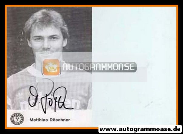 Autogramm Fussball | Fortuna Köln | 1990 | Matthias DÖSCHNER