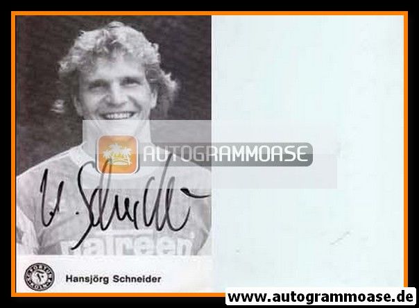 Autogramm Fussball | Fortuna Köln | 1990 | Hans-Jörg SCHNEIDER