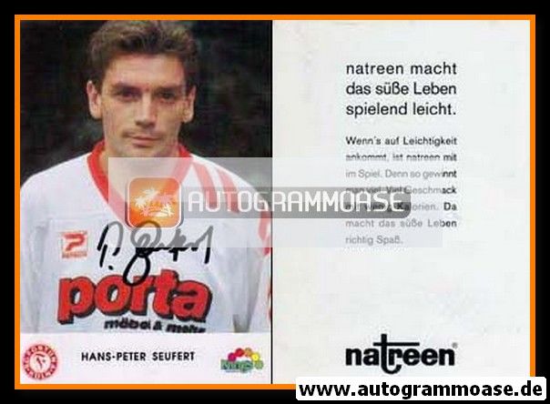 Autogramm Fussball | Fortuna Köln | 1992 | Peter SEUFERT