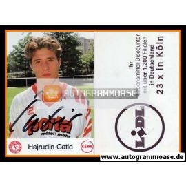 Autogramm Fussball | Fortuna Köln | 1993 | Hajrudin CATIC
