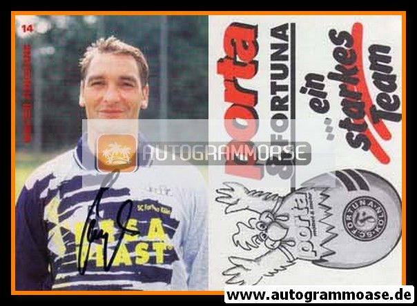 Autogramm Fussball | Fortuna Köln | 1995 | Walter JUNGHANS