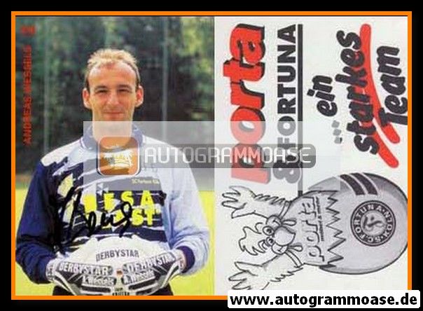 Autogramm Fussball | Fortuna Köln | 1995 | Andreas WESSELS