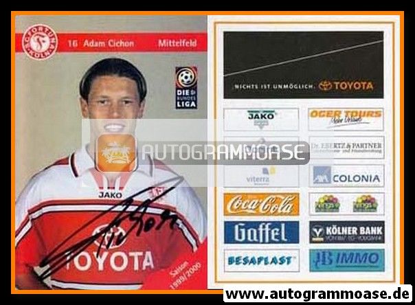 Autogramm Fussball | Fortuna Köln | 1999 | Adam CICHON