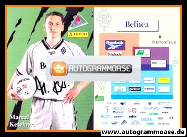Autogramm Fussball | Borussia Mönchengladbach | 1997 | Marcel KETELAER