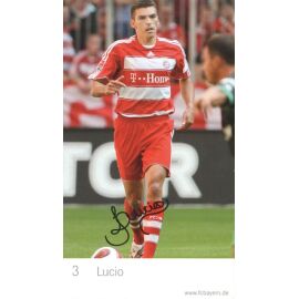 Autogramm Fussball | FC Bayern München | 2007 Druck | LUCIO