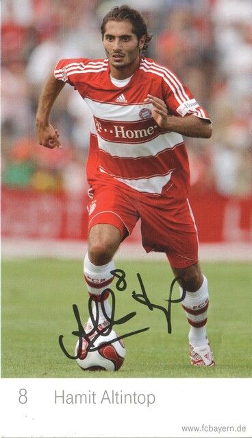 Autogramm Fussball | FC Bayern München | 2007 Druck | Hamit ALTINTOP