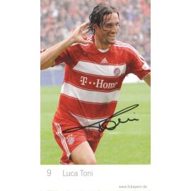 Autogramm Fussball | FC Bayern München | 2007 Druck | Luca TONI