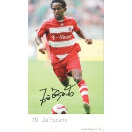 Autogramm Fussball | FC Bayern München | 2007 Druck | Ze ROBERTO