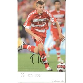 Autogramm Fussball | FC Bayern München | 2007 Druck | Toni KROOS