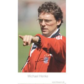 Autogramm Fussball | FC Bayern München | 2007 Druck | Michael HENKE